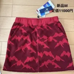 新品　クランク　CLUNK スカート　ボアスカート　M レッド　ゴルフ