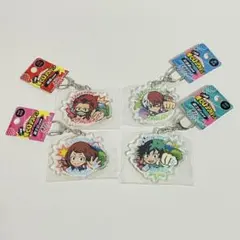 僕のヒーローアカデミア アクリルキーホルダー 4個セット ご当地 ヒロアカ