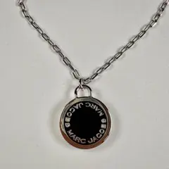 【人気】MARC JACOBS マークジェイコブス ロゴディスク ネックレス