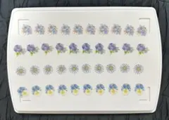 フラワーシール ブルー系 ⑦