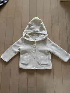 baby GAP フード付きカーディガン 12-18ヶ月