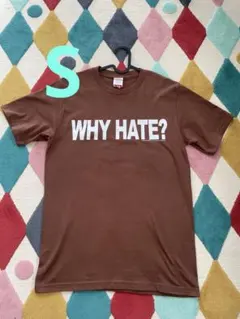 Supreme WHY HATE? Tシャツ ピンク Sサイズ - メルカリ