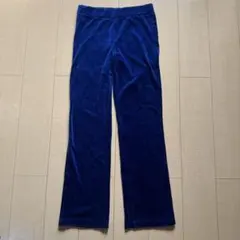 ローレンラルフローレン ベロアパンツ ブルー