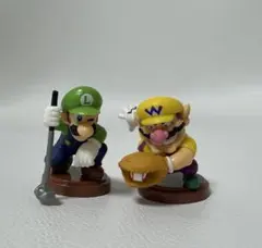 チョコエッグ　スーパーマリオ　ルイージ ワリオ 　フィギュア セット