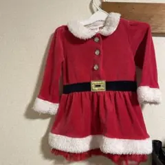 サンタコスチューム 90cm 赤