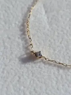 美品★Canal 4℃ K10 YG ブレスレット ダイヤモンド