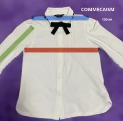 1度のみ使用❗️COMME CA ISM ブラウス 130 卒業式 入学式 発表会