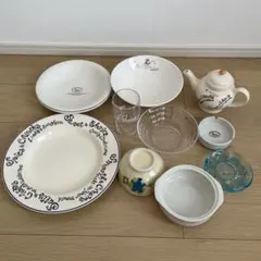 チャーミーキティ 食器セット 4客 大皿 中皿 マグカップ サンリオ 2006