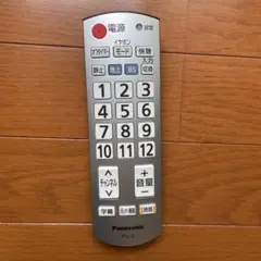 Panasonic テレビ用リモコン N2QAYB000592のサムネイル
