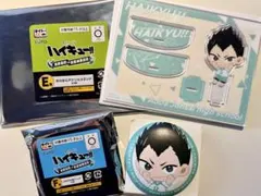 ハイキュー タイトーくじ 金田一勇太郎 アクスタ 缶バッジ セット 青葉城西