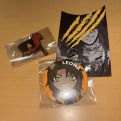 ツイステ レオナ プレイフルランド ピンズ など3点まとめ売り