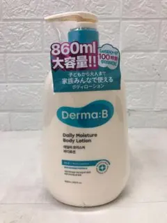 DERMA B ダーマB デイリーモイスチャーボディーローション 860 ｍLのサムネイル