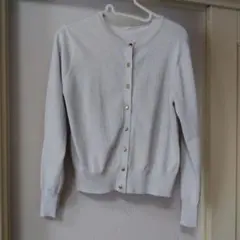 Techichi♡ラメ入り薄いグレー色　カーディガン