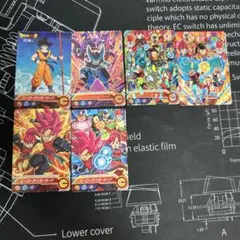 スーパードラゴンボールヒーローズ ヒーローアバターカード 6枚セットのサムネイル