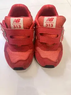 New Balance 313 ベビーシューズ レッド