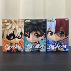 ◆ Qposket 僕のヒーローアカデミア　フィギュア3体セット