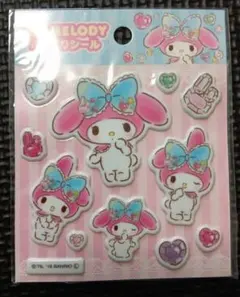 マイメロディ　ぷっくりシール