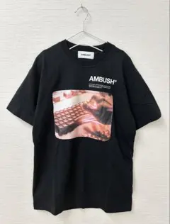 AMBUSH プリントTシャツ ブラック サイズ2 Mのサムネイル