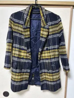 ZARA BASIC チェック柄 テーラードジャケット