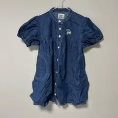 【未使用】Buddy Lee デニム 半袖ワンピース 100