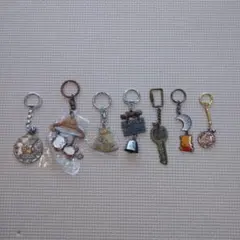 観光地キーホルダー7個セット　九州・沖縄
