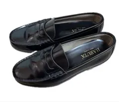 美品 HARUTA 906 本革 ローファー 27.5cm 3E