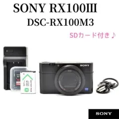 Sony DSC RX100 M3 MIII SDカード付き コンデジ 5462 - メルカリ