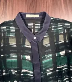 des pres ネイビー トップス v