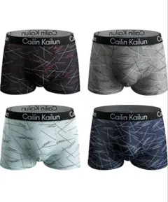 Cailin Kailun ボクサーパンツ 4色セット Lサイズ