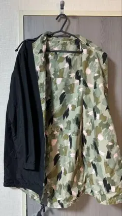 VANS カモフラージュ柄 フード付きジャケット