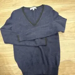ユニクロ イネスコラボ カシミヤ100% V ネックセーター