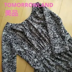 期間限定セール☆美品☆TOMORROWLAND　七分袖　ワンピース