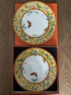 希少 HERMES エルメス ラ・シエスタ 大皿 ディナープレート 廃盤 希少 HERMES エルメス ラ・シエスタ 大皿 ディナープレート 廃盤