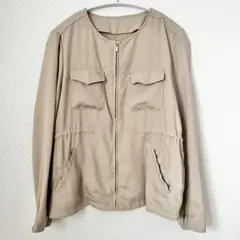 Vis VIS vis ヴィス　ジャケット　ジャンパー　ブルゾン　ベージュ　長袖のサムネイル