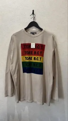(新品タグ付き)TIGRE BROCANTE ロンT ベージュ メンズLのサムネイル