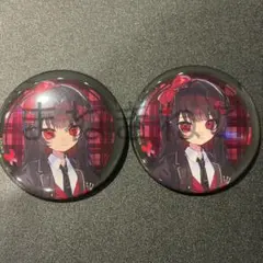 魔法少女ノ魔女裁判 まのさば 新宿マルイ グリッター缶バッジ二階堂