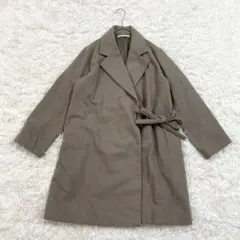 ルカレディラックルカ チェスターコート ロングコート グレージュ きれいめ