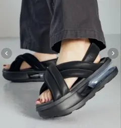 NIKE AirMax Islaサンダルブラック22cmエアマックスアイラ