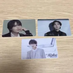 なにわ男子 大西流星 クリアカード トレカ