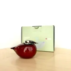 イッタラ オイバ・トイッカ パフボール クラン ベリー ガラスの鳥 2010