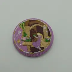 Disney Characters 刺繍缶バッジ ラプンツェル