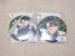 進撃の巨人 チェスStyle まるくじ　リヴァイ　缶バッジ