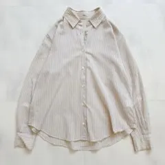 IENA イエナ　ストライプシャツ　コットン100%のサムネイル