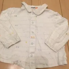 ミキハウス MIKI HOUSE ブラウス 80 袖口ゴム