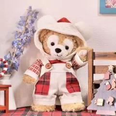 SSダッフィー 【ボア耳付き配色スエットパーカーコーデセット】 12C