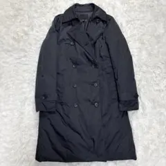 【美品✨】iCB シームレスダウンコート トレンチ型ダウンコート ブラック M