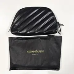 YSL イヴサンローラン ノベルティ ポーチ ブラックのサムネイル