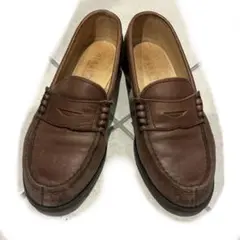 HARUTA 24.5㎝ ブラウン 本革 ローファー