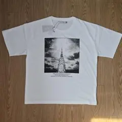 Lサイズ・Noble Product・ホワイトTシャツ・タグ付き