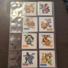 ポケモンパンシール シート　セット ⑧